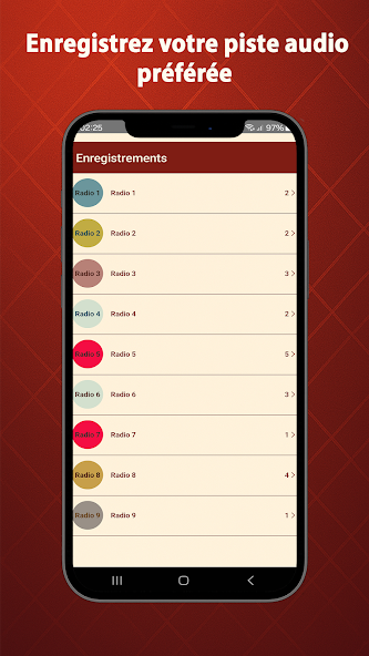 Enregistrements audio